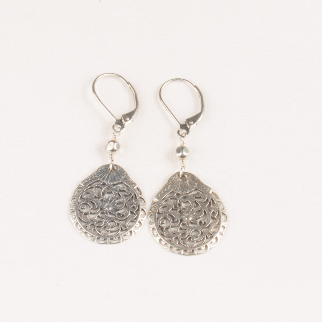 Lacey Sterling Silver Earrings - Amasor Jewelry