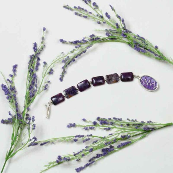Purple Charoite Bracelet